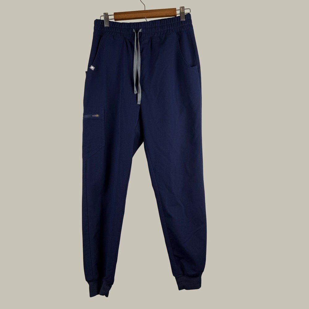 FIGS Zamora Jogger Scrub Pant Women S Navy Nurse Healthcare Medical Professional